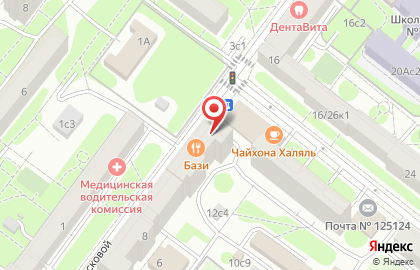 Супермаркет здорового питания ВкусВилл на улице Расковой, 12 на карте