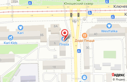 Сервисный центр Мега Мастер в Октябрьском районе на карте