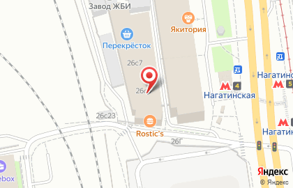Перекресток на Варшавском шоссе на карте