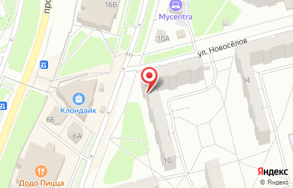 Служба заказа товаров аптечного ассортимента Аптека.ру на проспекте Запсибовцев на карте