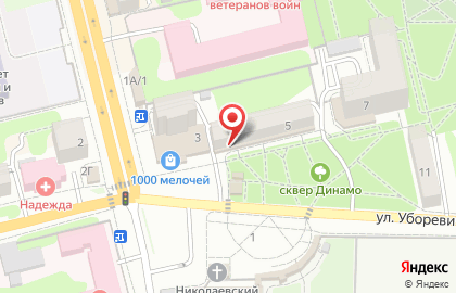 Супермаркет Магнит в Тамбове на карте