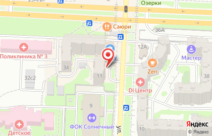 Зоомагазин Zooмир в Ленинском районе на карте