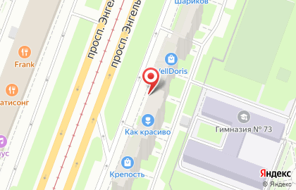 Банкомат Совкомбанк в Выборгском районе на карте