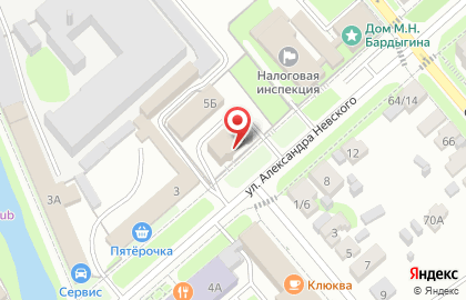 Мировые судьи Егорьевского района на карте