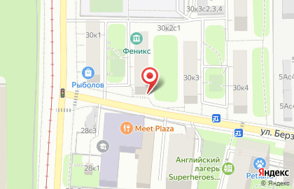 Спортивная секция Майнд энд Бади на Живописной улице на карте