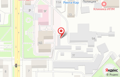 Энергия в Красноярске на карте