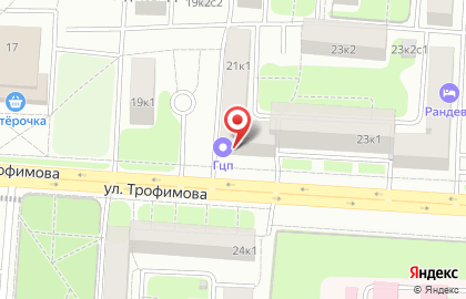 Магнолия на Автозаводской (ул Трофимова) на карте
