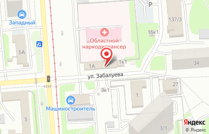 Магазин автотоваров Профи на карте