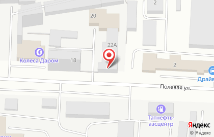Автосервис Сириус на Полевой улице на карте