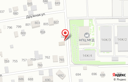 Магазин продуктов Любимый на Продольной улице на карте