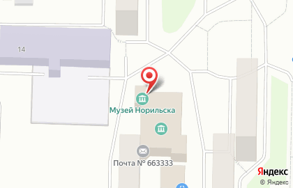 Музей Норильска музейно-выставочный комплекс на Енисейской улице на карте