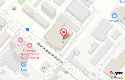 Орловский областной суд на карте