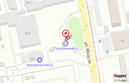 Газпромнефть в Екатеринбурге на карте