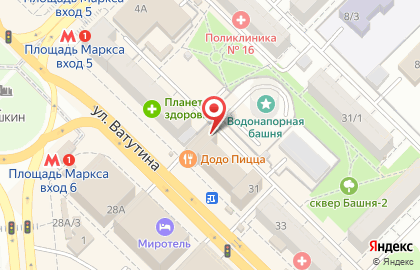ДНС в Ленинском районе на карте