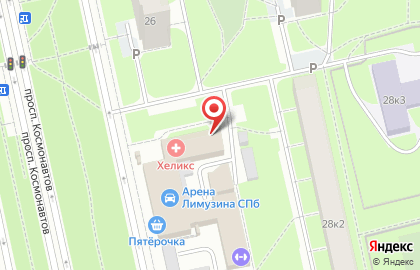 Доступная аптека на метро Парк Победы на карте