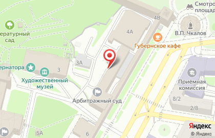 Нижегородский региональный ресурсный центр на территории Кремля на карте