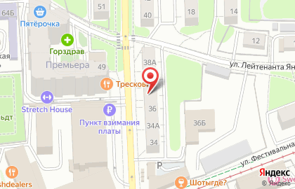Визовый центр Византия на карте