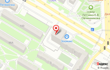 Зоосалон ЛедиМур на улице Курчатова на карте