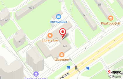 Муниципальное образование округ Дачное на проспекте Ветеранов на карте