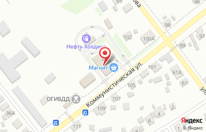Гипермаркет Магнит в Брянске на карте