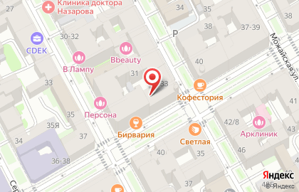 Московский Фондовый Центр, Спб. Филиал на карте