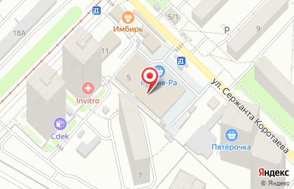 Сеть магазинов бытовой техники Эликон в Кировском районе на карте