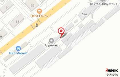 Перфоград на Центральной улице на карте