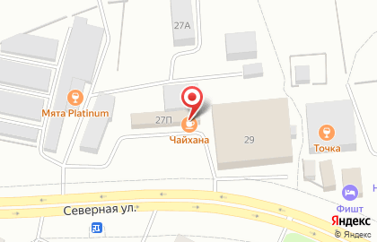 Столовая Чайхана на карте