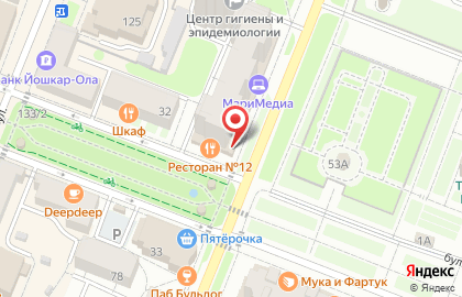 Страховая компания Росгосстрах на Вознесенской улице на карте