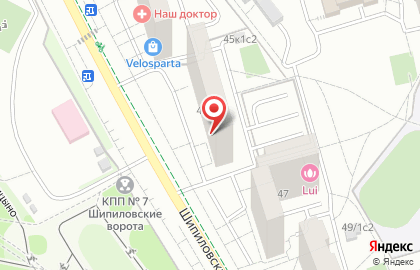 Giraffestudio в Шипиловском проезде на карте