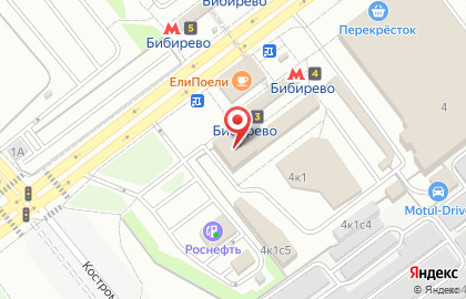 ЗАО Ломбард Меридиан, отд. БИБИРЕВО на карте