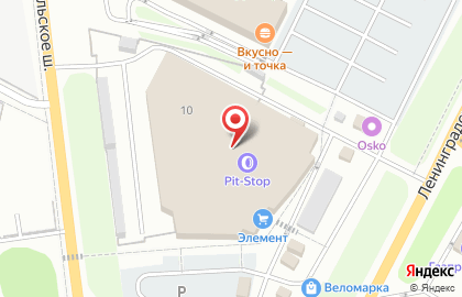 Торговая компания Микеланджело на Ленинградском шоссе на карте