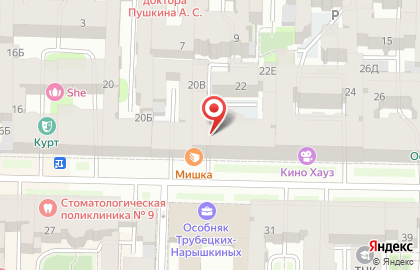 Пекарня Мишка Bakery на улице Чайковского на карте