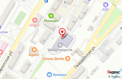 Детская школа искусств, г. Корсаков на карте