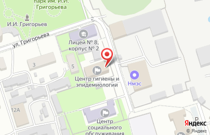Роспотребнадзор, Управление Федеральной службы по надзору в сфере защиты прав потребителей и благополучия человека по Алтайскому краю на карте