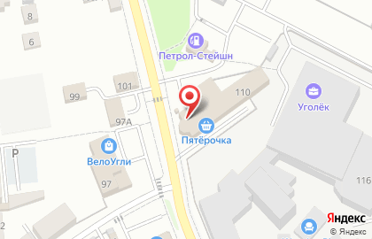 Супермаркет Пятёрочка в Москве на карте