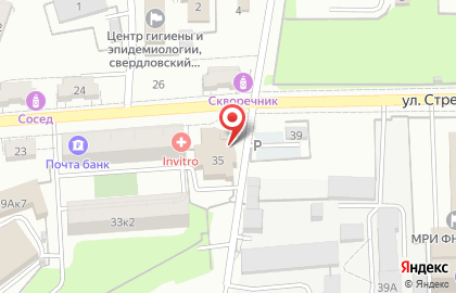 Пироговая Злата Печка в Железнодорожном районе на карте