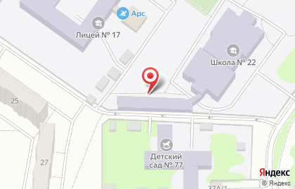 Бассейн Арс на карте