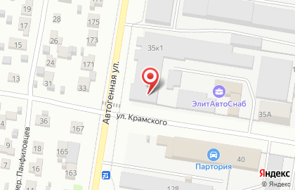 Продуктовый магазин Сибиряк в Октябрьском районе на карте