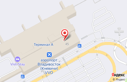 Авиакомпания S7 Airlines во Владивостоке на карте