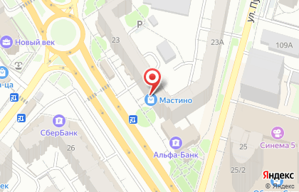Бренд-секция Terem на улице Тельмана на карте
