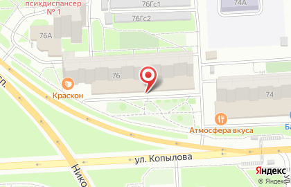 Страховой дом ВСК в Октябрьском районе на карте
