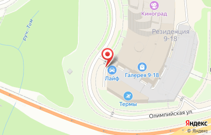 Автокомплекс Мойка Лайф 24 на Олимпийской улице на карте