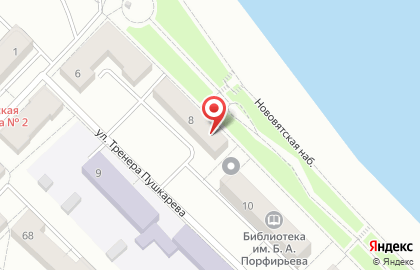 Федерация бодибилдинга и фитнеса Вятки и Кировской области на карте