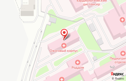 Больница Сургутская городская клиническая больница в Ханты-Мансийске на карте
