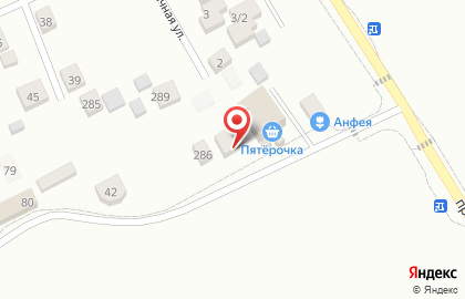 Продовольственный магазин Удачный на Дачной улице на карте