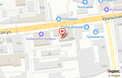 Магазин MachineStore в Карасунском районе на карте