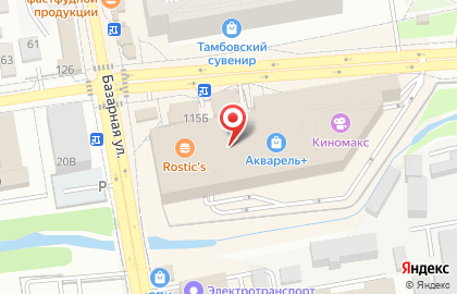 Магазин обуви Лапоток в Тамбове на карте