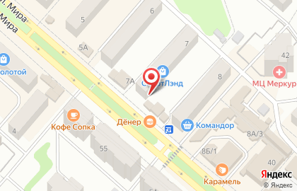 Ломбард Алмаз в Красноярске на карте