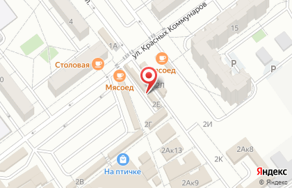 Торговая компания Сплав на Ново-Вокзальной улице на карте